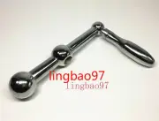 CNC Milling Machine Parts Three Ball Crank Handle Stainless Steel For Bridgport