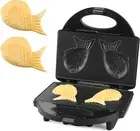 Taiyaki Fish Waffle Maker Machine Non Stick Cooking Plate Electric Fish Shaped