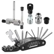 Bike Tool, Multitool, Chain Cutter, Bracket Freewheel Remover, Crank Puller