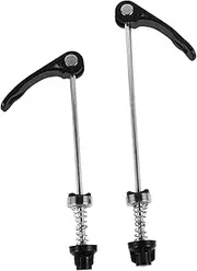 2 Pack Bike Quick Release Skewers Front Rear Wheel Hub Skewers for Locking for Bike Easy Installation Secure Fit