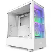 NZXT H5 Elite Edition RGB Mid Tower Case White