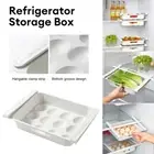 Refrigerator Egg Drawer Kitchen Egg Storage Box Container Food Rack Shelf Drawer
