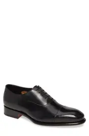 Santoni Isaac Cap Toe Oxford
