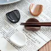 Chopstick rest, curved shape, natural color, stylish, suitable for From Japan