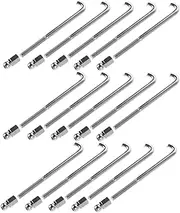 Alasum 48PCS Heavy Duty Banjo Bracket Hooks Durable Banjo Tension Hooks Accessories Precision Tool Design for Comprehensive Instrument Repair for Musicians and Maintenance