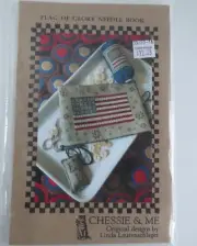 Chessie & Me FLAG OF GLORY NEEDLE BOOK Cross Stitch Chart