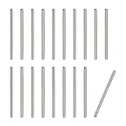 20pack 1x20mm Dowel Pins Round Head Flat Chamfered End Dowel Pin