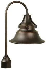 Craftmade Z4415-88 Bronze Union Gooseneck Post Light
