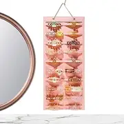 Hair Bows Holder Large Capacity - Hair Clips Storage Hanger, Big Claw Clip Display | Hair Bows Organiser with Baby Hair Accessory Storage Display, Generic Hair Clip Holder Organizer