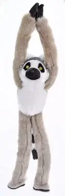 Wild Republic 25770 Ecokins Hanging Ring Tailed Lemur Plush 22 Inches