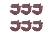6PK Dreambaby Child/Toddler/Baby Proof Soft Foam Door Guard Safety Stopper Wolf