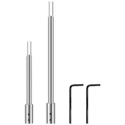 2Pcs Forstner Bit Extension Steel 169&254mm Extra Long Drill Bit Extension#Post+