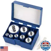 Bekith 8PCS 1000g Calibration Weights, Gram Precision Steel Scale Calibration