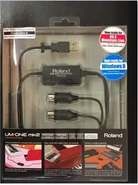 在飛比找Yahoo!奇摩拍賣優惠-【金聲樂器】Roland UM-ONE mk2 USB MI