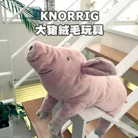 在飛比找蝦皮購物優惠-[ IKEA代購 ] KNORRIG 填充玩具37公分-豬［