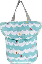 BESPORTBLE Nursery Diaper Storage Pouch Handheld Nappy Bag for Travel Organize Diapers Items Durable Reusable Storage for Friends Boy Girl