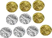 10pcs Tin Foil Hair Mask Cap Heat Thermal Caps Hair Styling Tool Aluminum Foil Hair Caps Aluminum Foil Bath Hoods Elastic Salon Supply Aluminum Foil Caps Tinfoil Hair Caps