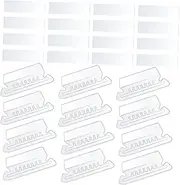 VILLFUL File Folder Tabs Hanging Folder Tabs Organize Documents PVC Detachable for