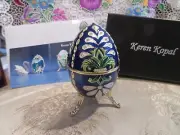 Beautiful Egg by Keren Kopal music box & crystal