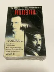 Philadelphia Video 8 Movie New Factory Sealed - Not VHS