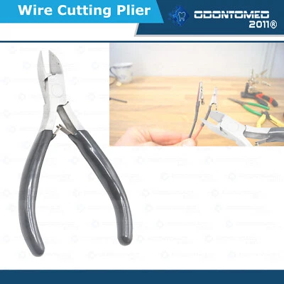 4.5" Side Cutter Diagonal Wire Cutting Pliers Nippers Repair Tool STRAIGHT