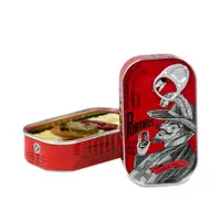 在飛比找蝦皮商城優惠-PORTHOS葡國老人牌 沙丁魚罐頭125g/單罐(多種口味