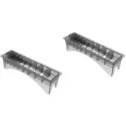 Clipper comb holder 2x Travel Clipper Guard Case Barber Organizer for Home