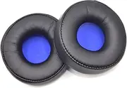 Ear Pads Cushion Pillow Parts Cover Seals Foam for Jabra Move Wireless Headphones (Black-Blue)