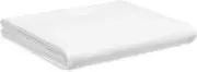 (White, Single) - 200 Thread Count Egyptian Cotton Flat Sheet - Single - White