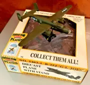 B-25, North American Mitchell Bomber. Die Cast Metal. 1:100 scale. New in Box.