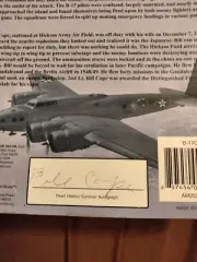 tribute to valor Pearl harbor series boeing b-17c signed