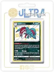 my-booster SWSH045-FR25-UB-SV080 Ixon de Galar (Galar-barrikadax) SV080/SV122 Secret Irides-Myboost X Epée et Bouclier, 4.5 Destinées Radieuses, Box of 10 French Pokémon Cards