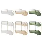 Waterproof Makeup Perfume Organizer Cosmetic Storage Rack Metal for Home Bedroom