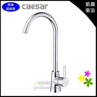 在飛比找Yahoo!奇摩拍賣優惠-☆水電材料王☆ Caesar 凱撒 凱薩 衛浴無鉛立式廚房龍