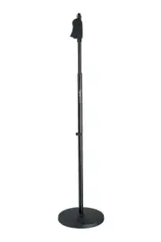 Gator Frameworks Microphone Stand with 10" Weighted Base and Deluxe Grip Adjust