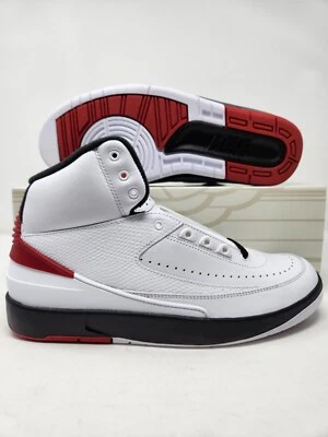 Nike Air Jordan 2 Retro OG Chicago 2022 White Black Red DX2454-106 New In Hand