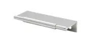 Top Knobs TK971PC Crestview Tab Pull 4" (c-c) Polished Chrome
