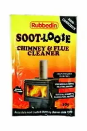 Soot Loose Soot-Loose Chimney Flue Fireplace Cleaner Organic Solvent 150g
