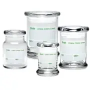 420 Science Pop Top Jar - Modern Write & Erase - Large - 4.5”