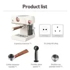 Espresso Machines For Home 20 Bar Stainless Steel Espresso Maker With Milk Fr