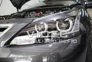 威德汽車 HID 裕隆 SUPER SENTRA AERO DRL LED 日行燈 大燈 總成 原廠選配款 14-17年