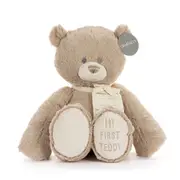 Demdaco Welcome To The World Plush 40cm My First Teddy Neutral, Whitehill 5004840062
