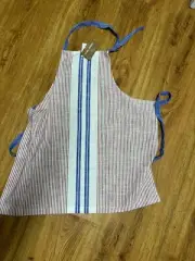 Stars and Stripes 100% cotton unisex apron NWT red/white/blue.