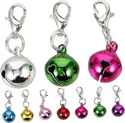 GANAZONO 10Pcs Delicate Pet Collar Bells Wear Resistant Dog Cat Accessories for Holiday Cheer for DIY Crafts and Pet Collars
