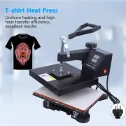 High Pressure Dual Display Digital Heat Press Machine for T-Shirts