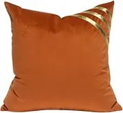 CVBFDB American Oran Gold Model Room Square Pillow Case Hotel Exhibition Hall Place Sofa Against The Bag