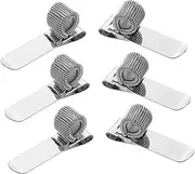 Veemoon Versatile Metal Pen Holder Clip for Planner Notebook Portable Clip Spring Loop for Office School