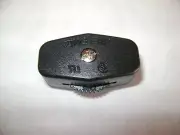 STP-1 Black ZING EAR KS-30 IN LINE ON / OFF ROTARY LAMP SWITCH #TXP26