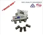 3 Way TV Splitter With 4 F Type Crimp Connectors Foxtel Antenna Television NEW