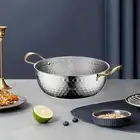 Korea Ramen Pot Kitchen Cookware Korean Instant Noodle Pot for Home Camping